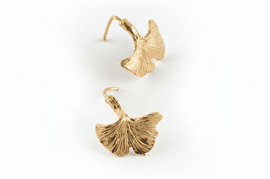 Orecchini Ginkgo Bud Foglie