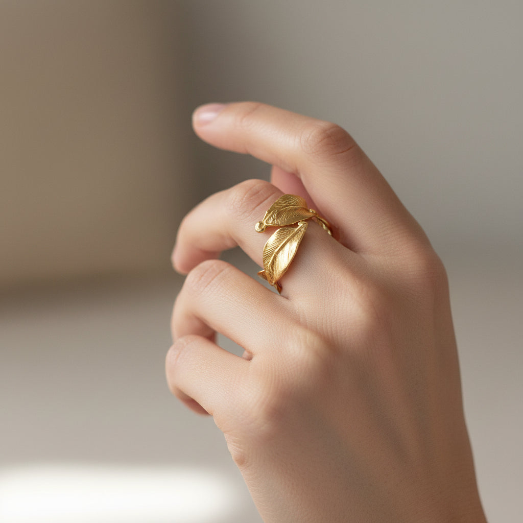 Anello Serto Foglie