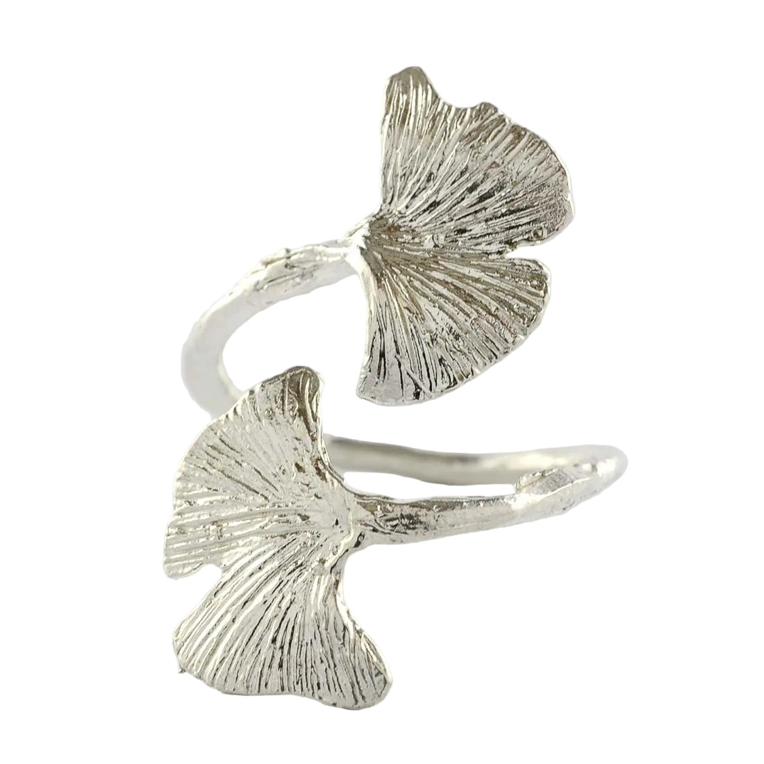 Anello Biloba Foglie