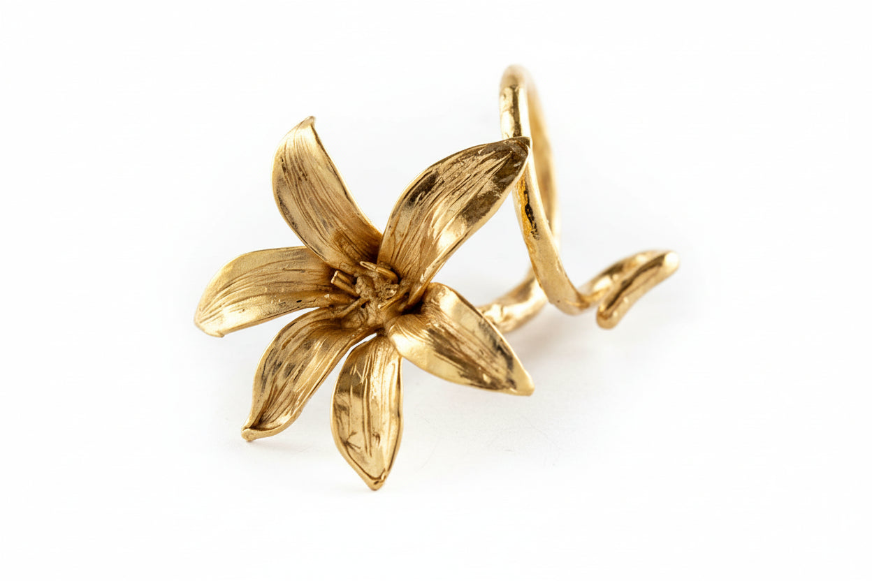 Anello Tuberosa Fiori
