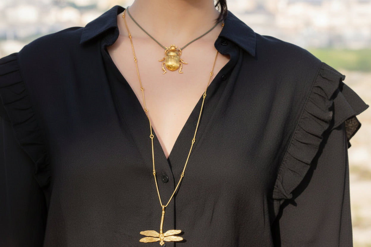 Collana Libellula Animali