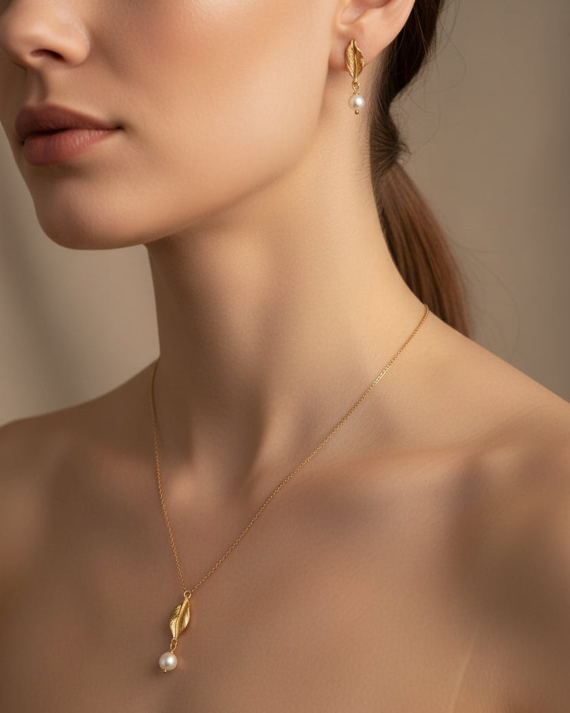 Collana Foglia